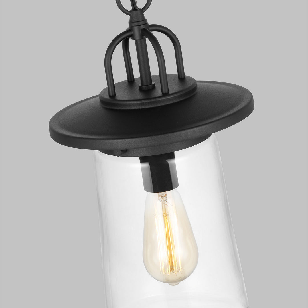 Generation Lighting Canada - 6208901-12 - One Light Outdoor Pendant - Tybee - Black