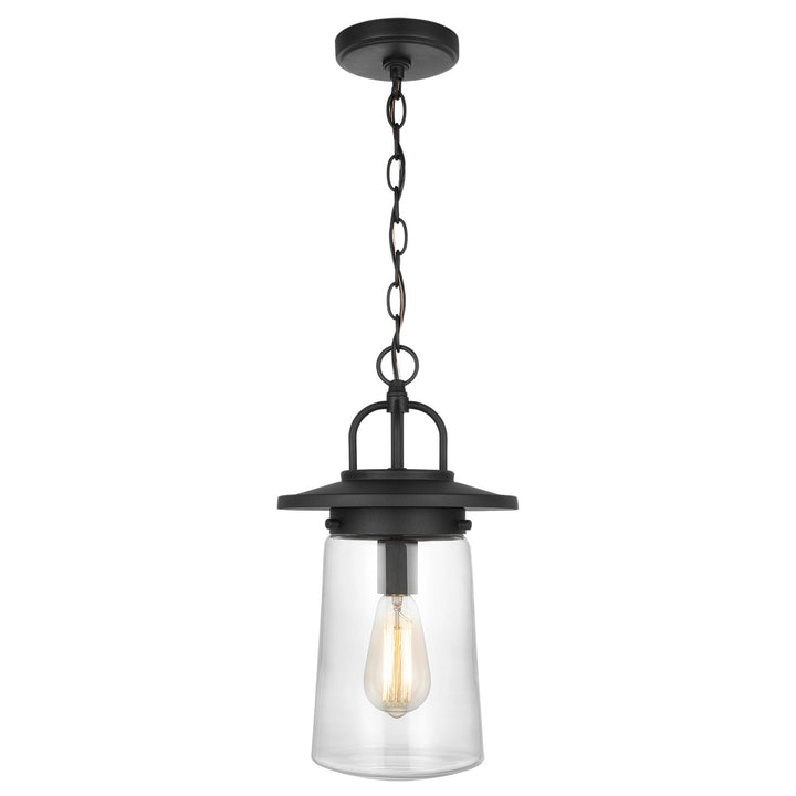 Generation Lighting Canada - 6208901-12 - One Light Outdoor Pendant - Tybee - Black