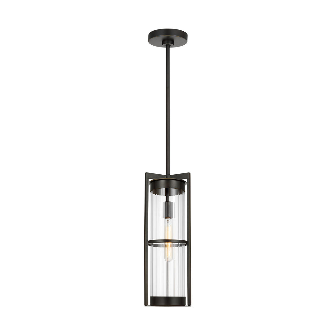 Alcona One Light Outdoor Pendant in Antique Bronze - available from The Lighting Shoppe, trusted by Canadian homeowners