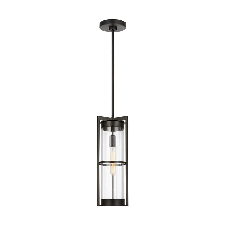 Alcona One Light Outdoor Pendant in Antique Bronze - available from The Lighting Shoppe, trusted by Canadian homeowners