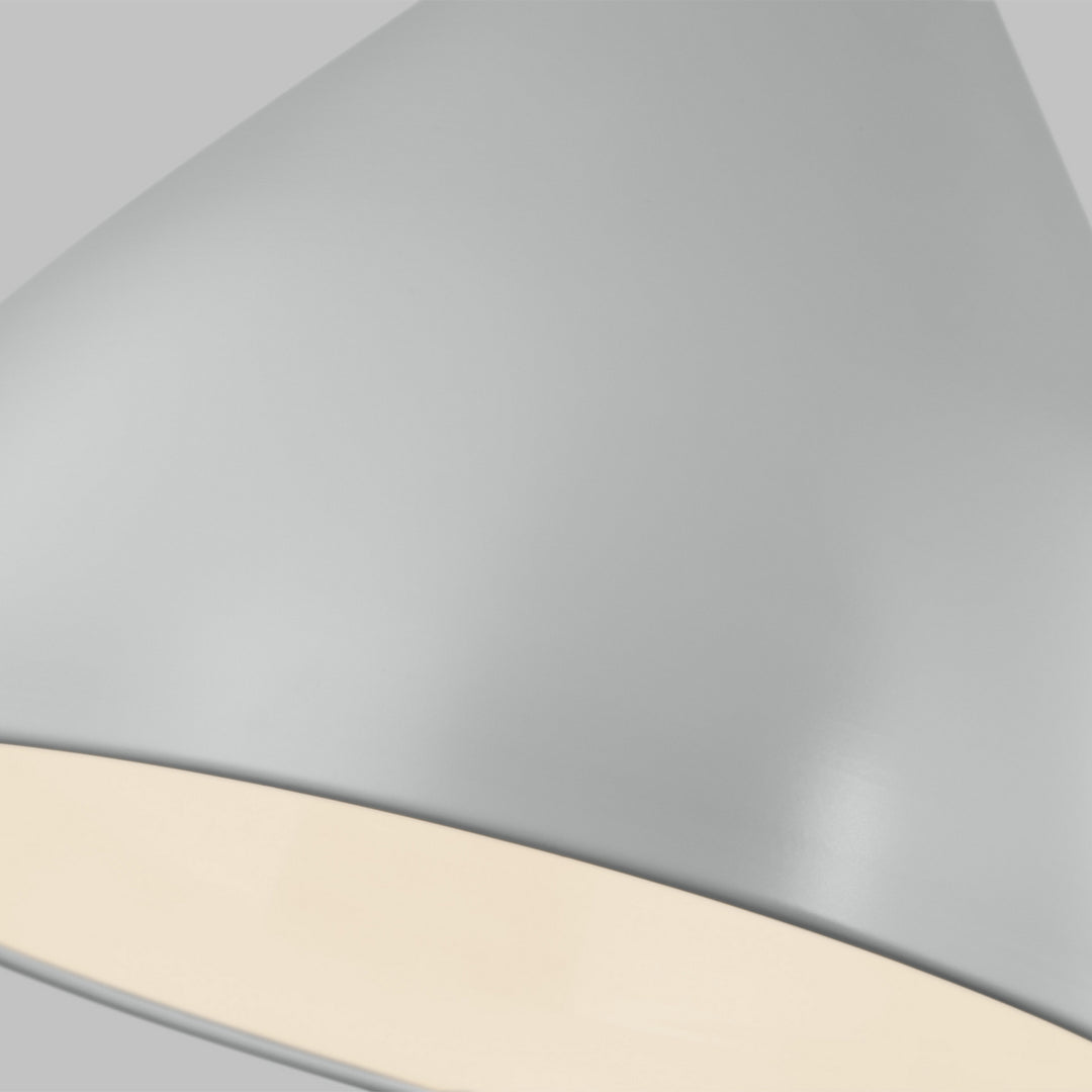 Visual Comfort Studio Canada - 6645301-118 - One Light Pendant - Oden - Matte Grey