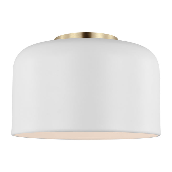 Visual Comfort Studio Canada - 7505401-115 - One Light Flush Mount - Malone - Matte White