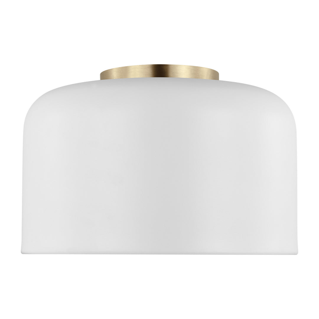 Visual Comfort Studio Canada - 7505401-115 - One Light Flush Mount - Malone - Matte White