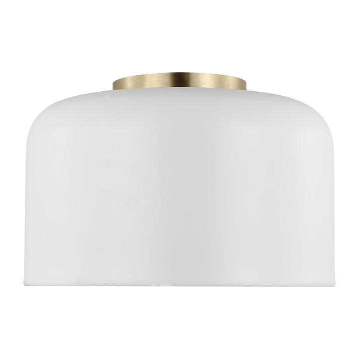 Visual Comfort Studio Canada - 7505401-115 - One Light Flush Mount - Malone - Matte White