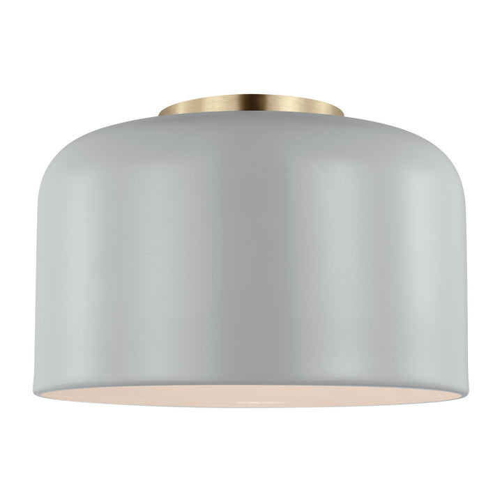 Visual Comfort Studio Canada - 7505401-118 - One Light Flush Mount - Malone - Matte Grey