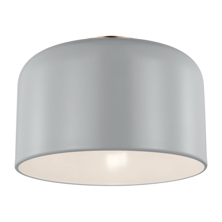 Visual Comfort Studio Canada - 7505401-118 - One Light Flush Mount - Malone - Matte Grey