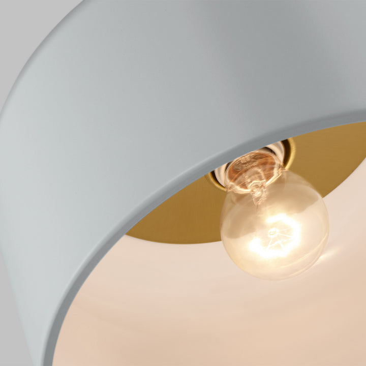 Visual Comfort Studio Canada - 7505401-118 - One Light Flush Mount - Malone - Matte Grey