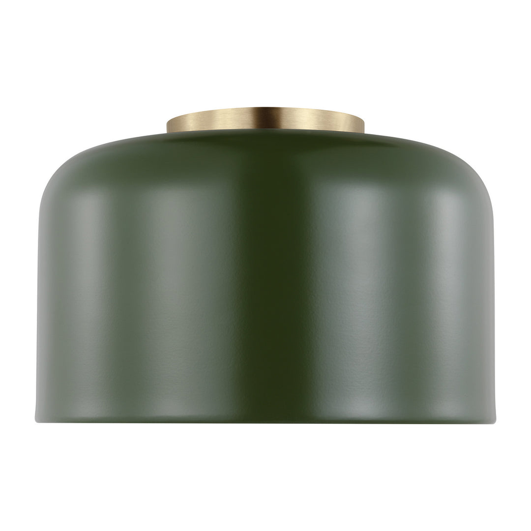 Visual Comfort Studio Canada - 7505401-145 - One Light Flush Mount - Malone - Olive