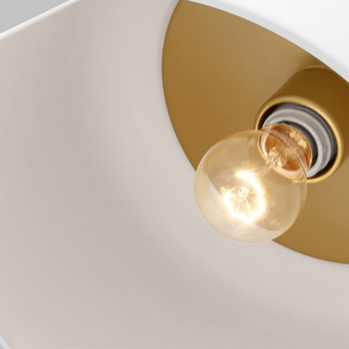 Visual Comfort Studio Canada - 7505401EN3-115 - LED Flush Mount - Malone - Matte White