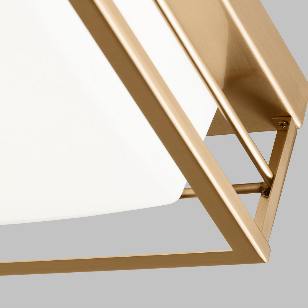Visual Comfort Studio Canada - 7529693S-848 - LED Flush Mount - Dearborn - Satin Brass