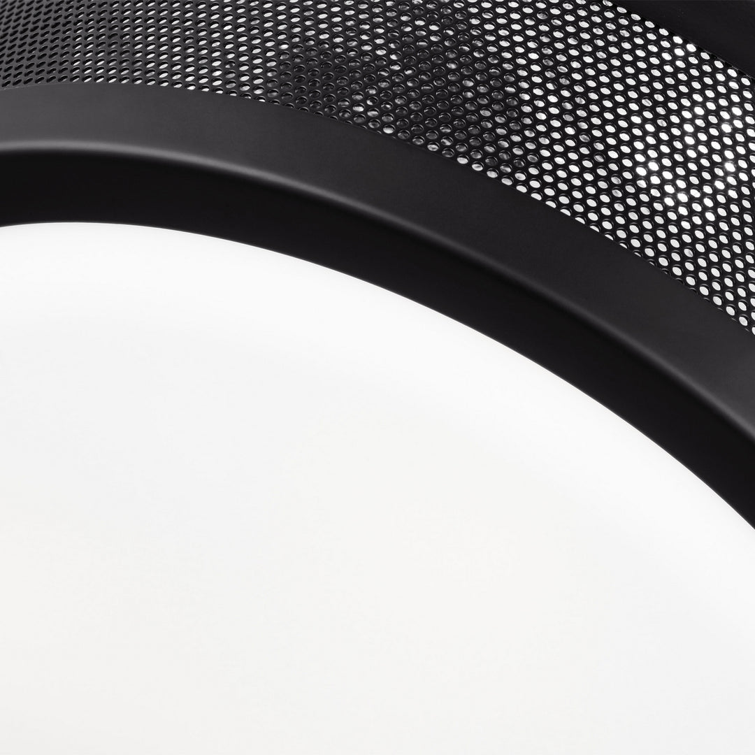 Visual Comfort Studio Canada - 7532003-112 - Three Light Flush Mount - Vander - Midnight Black