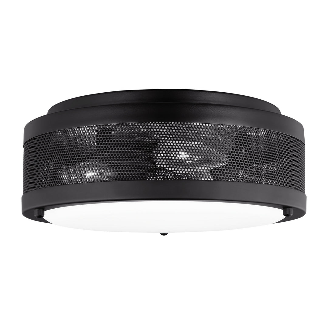 Visual Comfort Studio Canada - 7532003-112 - Three Light Flush Mount - Vander - Midnight Black