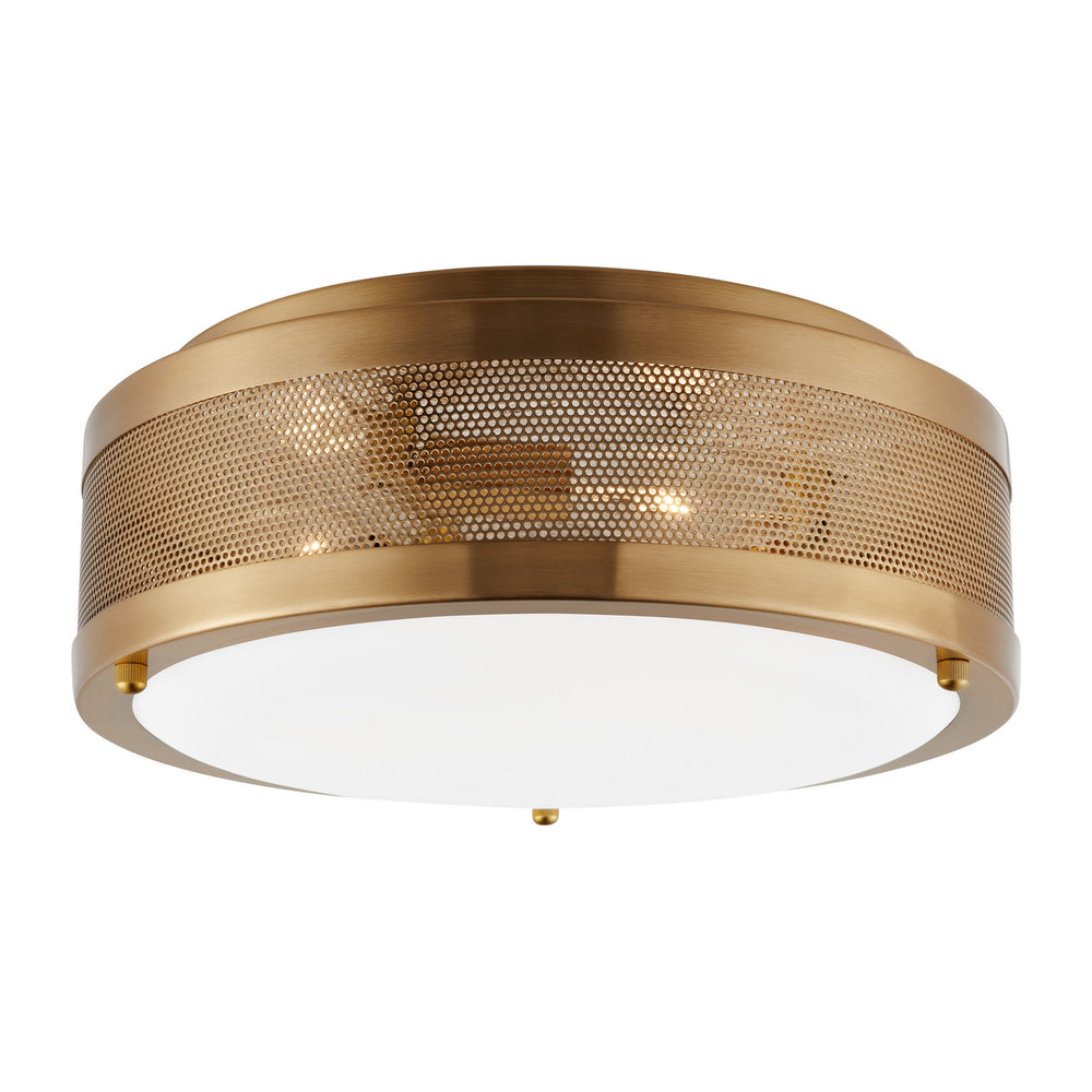 Visual Comfort Studio Canada - 7532003-848 - Three Light Flush Mount - Vander - Satin Brass