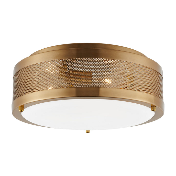 Visual Comfort Studio Canada - 7532003-848 - Three Light Flush Mount - Vander - Satin Brass