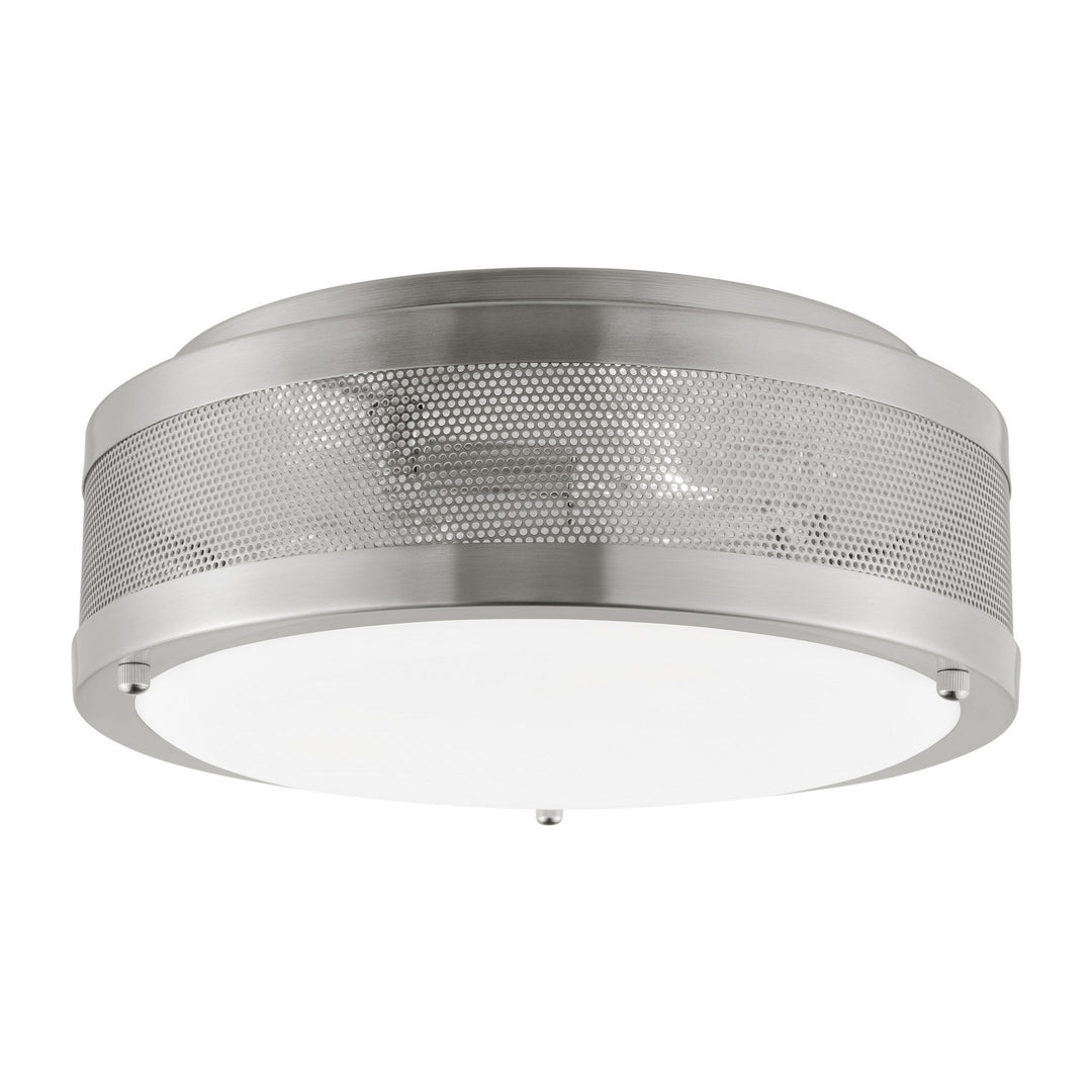 Visual Comfort Studio Canada - 7532003-962 - Three Light Flush Mount - Vander - Brushed Nickel