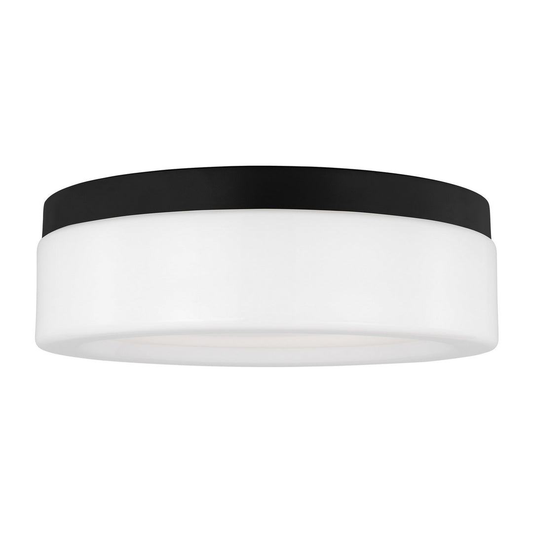 Rhett LED Flush Mount in Midnight Black - available from The Lighting Shoppe, trusted by Canadian homeowners