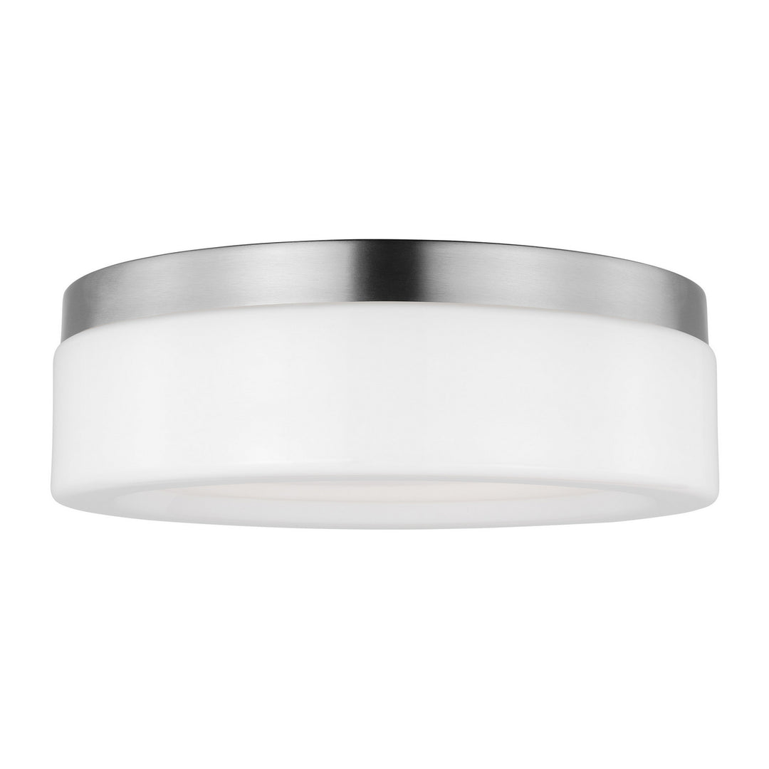 Rhett LED Flush Mount in Brushed Nickel - available from The Lighting Shoppe, trusted by Canadian homeowners