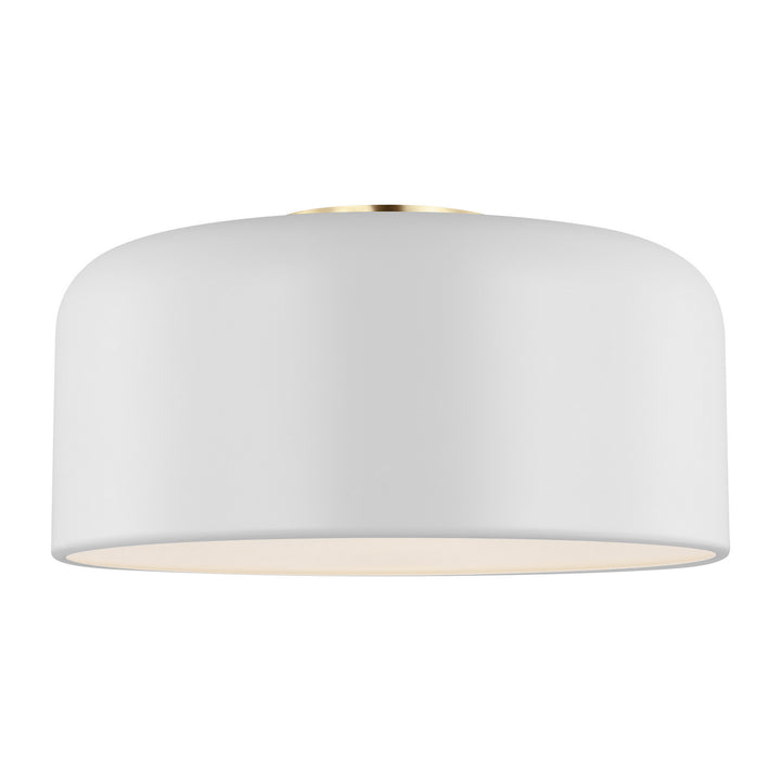 Visual Comfort Studio Canada - 7605401-115 - One Light Flush Mount - Malone - Matte White