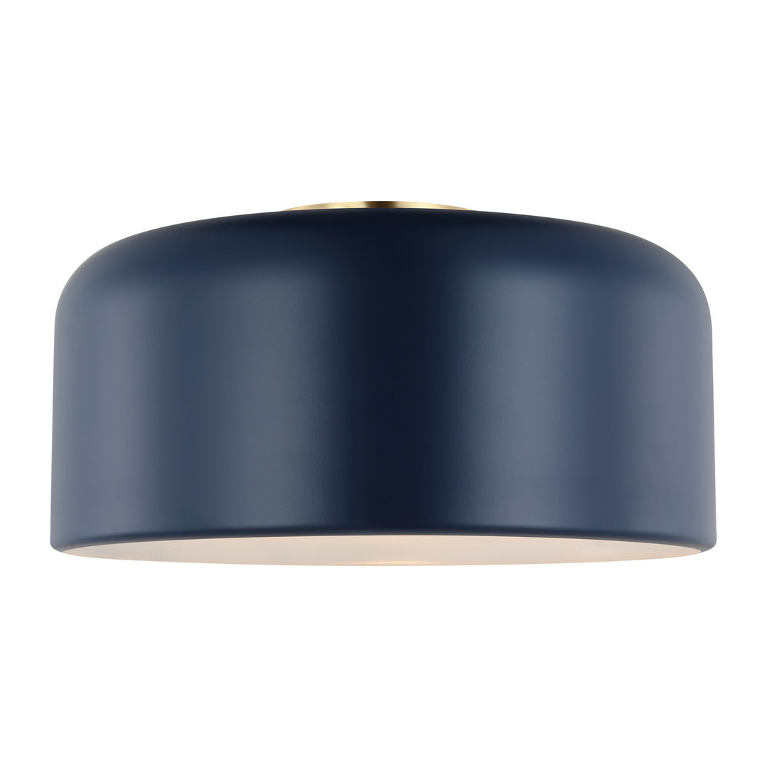 Visual Comfort Studio Canada - 7605401-127 - One Light Flush Mount - Malone - Navy