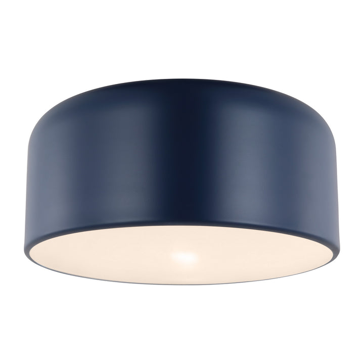 Visual Comfort Studio Canada - 7605401-127 - One Light Flush Mount - Malone - Navy