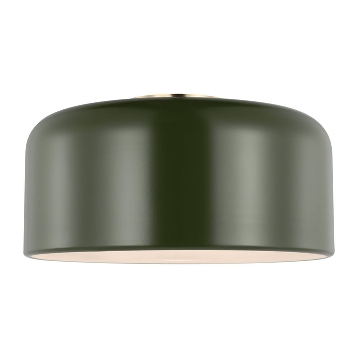 Visual Comfort Studio Canada - 7605401-145 - One Light Flush Mount - Malone - Olive