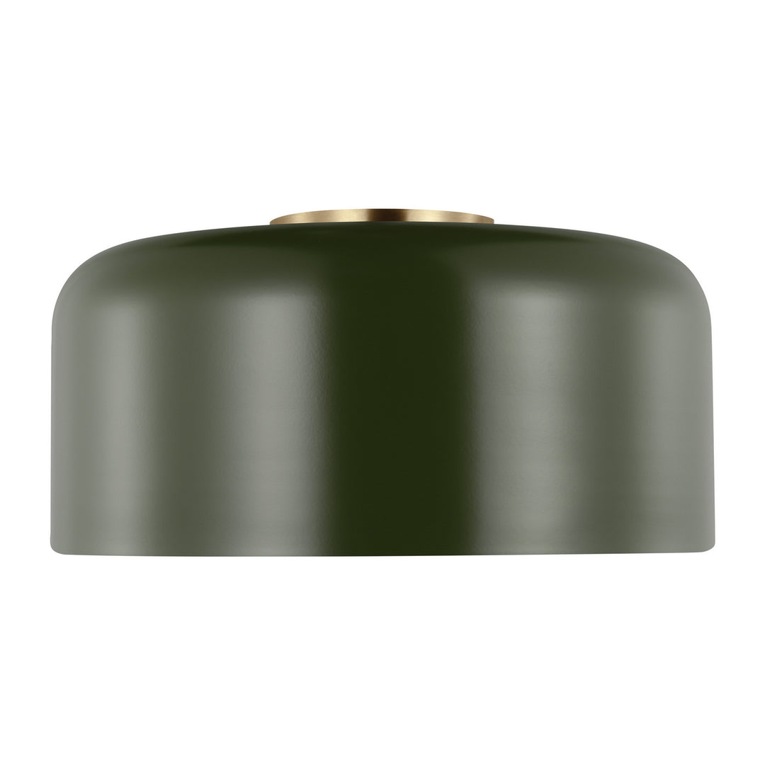 Visual Comfort Studio Canada - 7605401-145 - One Light Flush Mount - Malone - Olive