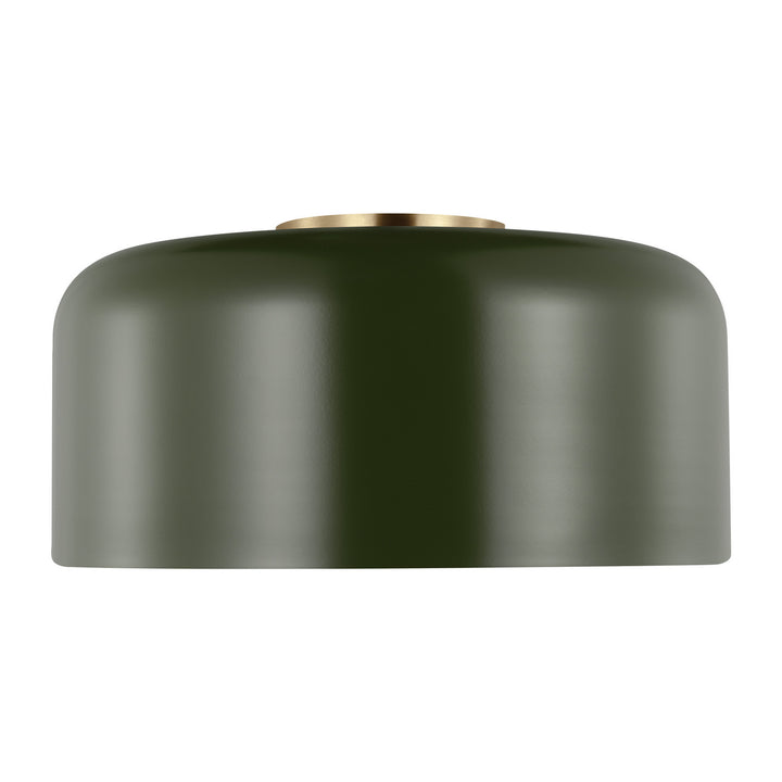 Visual Comfort Studio Canada - 7605401-145 - One Light Flush Mount - Malone - Olive