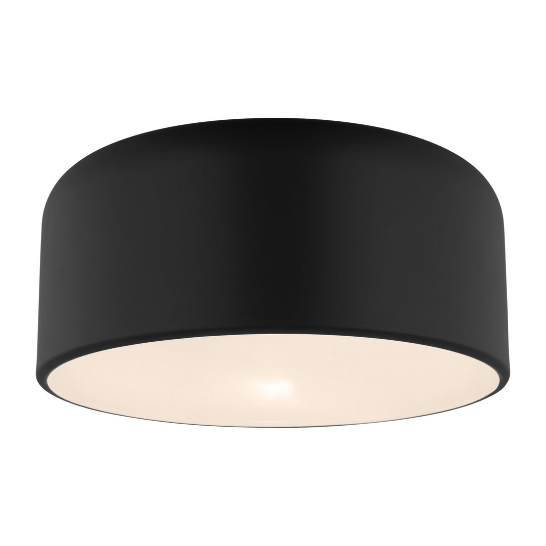 Visual Comfort Studio Canada - 7605401EN3-112 - LED Flush Mount - Malone - Midnight Black