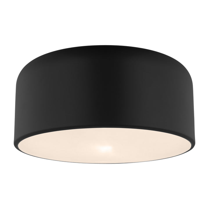 Visual Comfort Studio Canada - 7605401EN3-112 - LED Flush Mount - Malone - Midnight Black