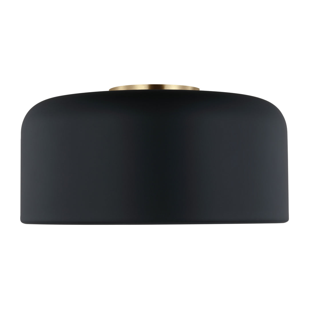 Visual Comfort Studio Canada - 7605401EN3-112 - LED Flush Mount - Malone - Midnight Black