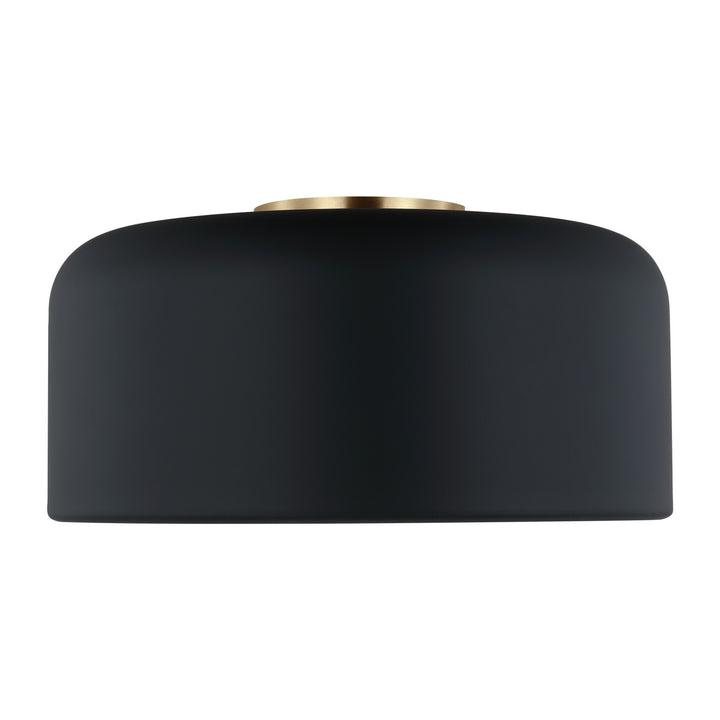 Visual Comfort Studio Canada - 7605401EN3-112 - LED Flush Mount - Malone - Midnight Black
