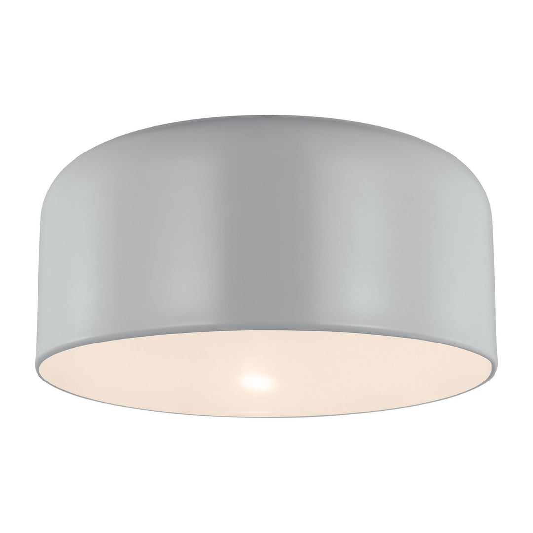 Visual Comfort Studio Canada - 7605401EN3-118 - LED Flush Mount - Malone - Matte Grey