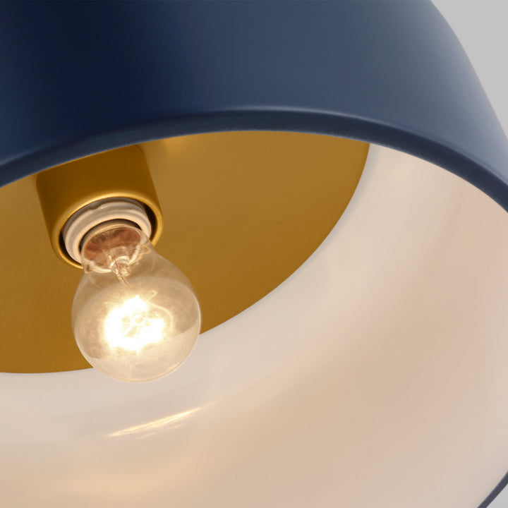 Visual Comfort Studio Canada - 7605401EN3-127 - LED Flush Mount - Malone - Navy