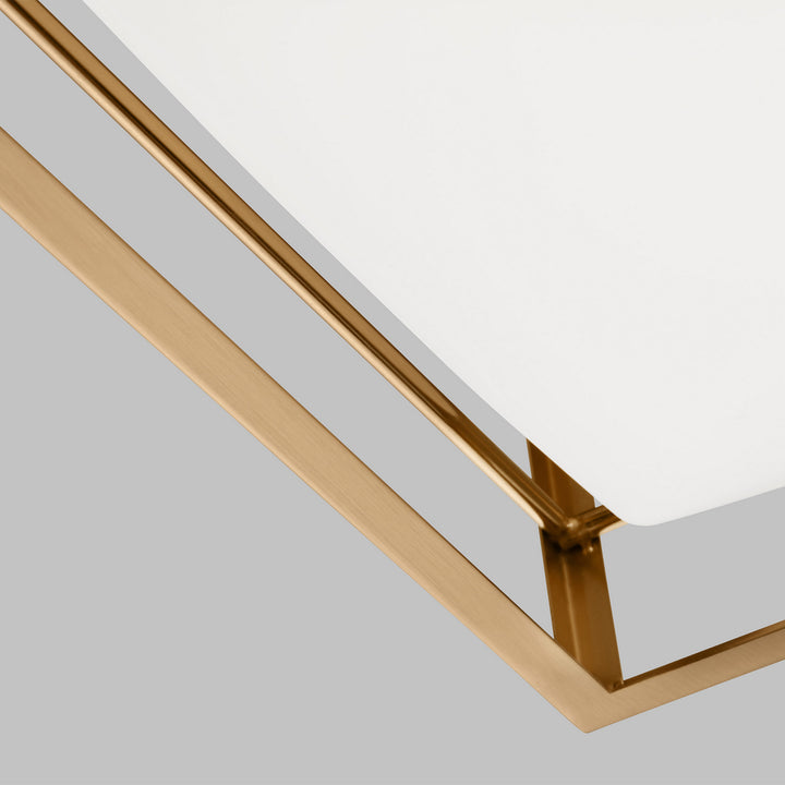 Visual Comfort Studio Canada - 7629693S-848 - LED Flush Mount - Dearborn - Satin Brass