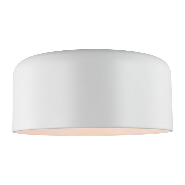 Visual Comfort Studio Canada - 7705401-115 - One Light Flush Mount - Malone - Matte White