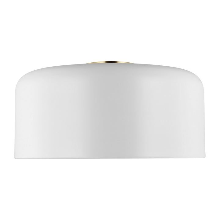 Visual Comfort Studio Canada - 7705401-115 - One Light Flush Mount - Malone - Matte White