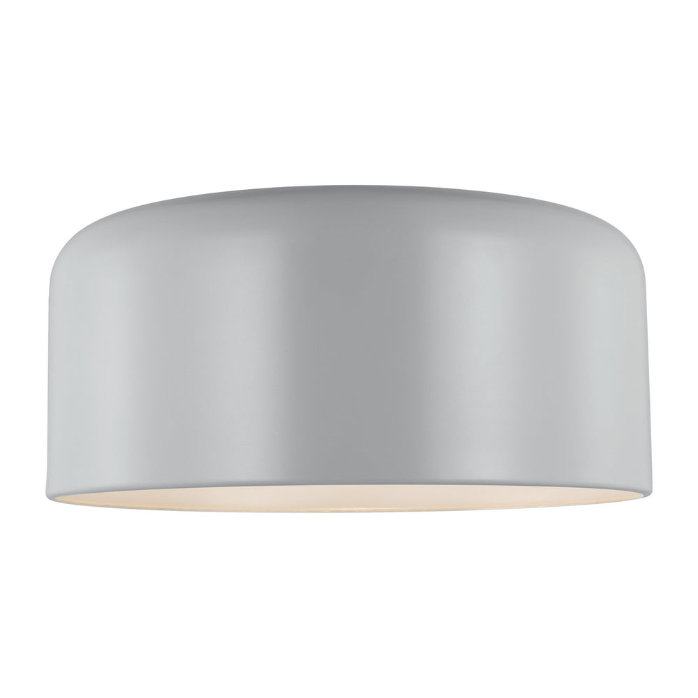 Visual Comfort Studio Canada - 7705401-118 - One Light Flush Mount - Malone - Matte Grey