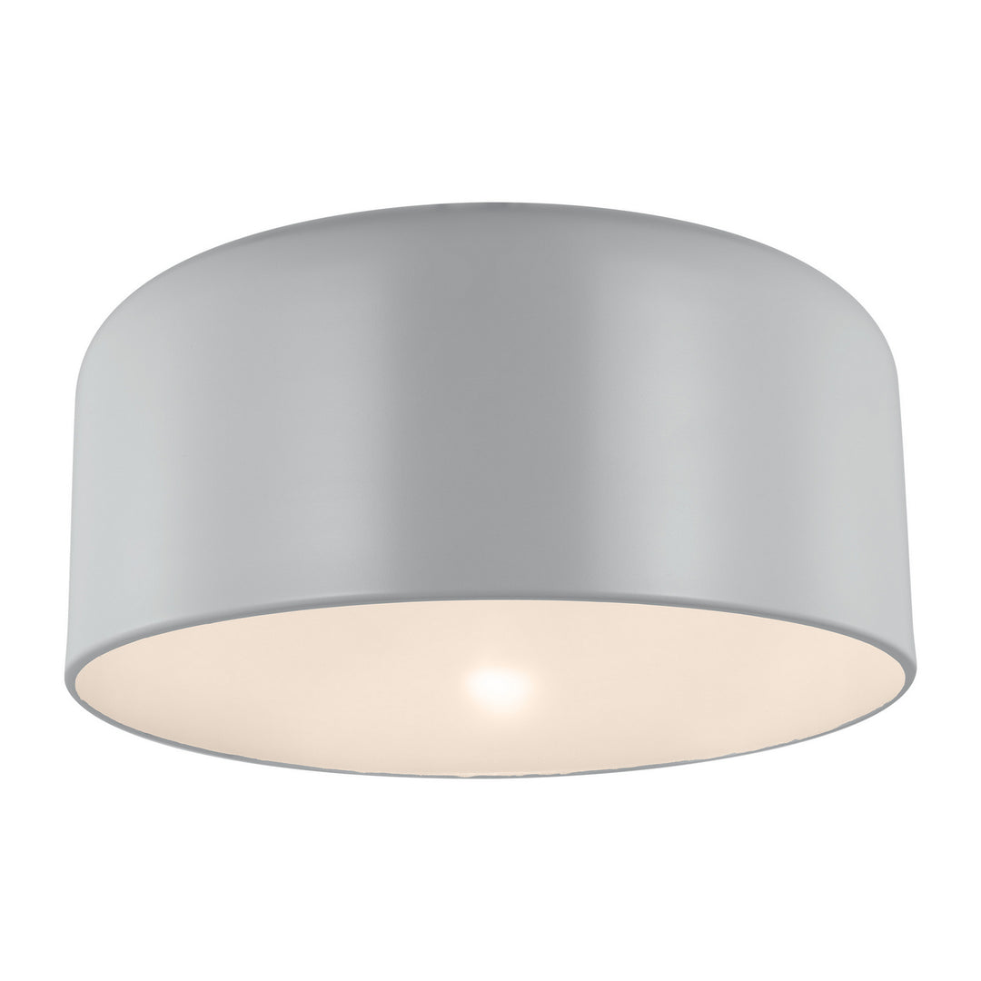 Visual Comfort Studio Canada - 7705401-118 - One Light Flush Mount - Malone - Matte Grey