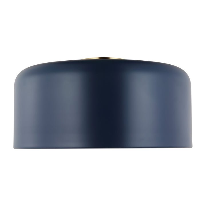Visual Comfort Studio Canada - 7705401-127 - One Light Flush Mount - Malone - Navy