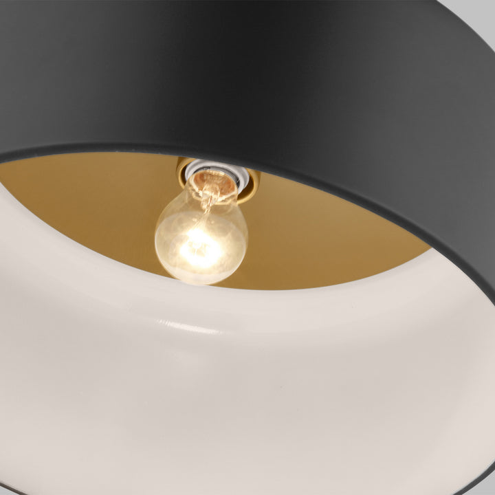 Visual Comfort Studio Canada - 7705401EN3-112 - LED Flush Mount - Malone - Midnight Black