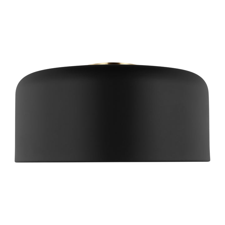Visual Comfort Studio Canada - 7705401EN3-112 - LED Flush Mount - Malone - Midnight Black