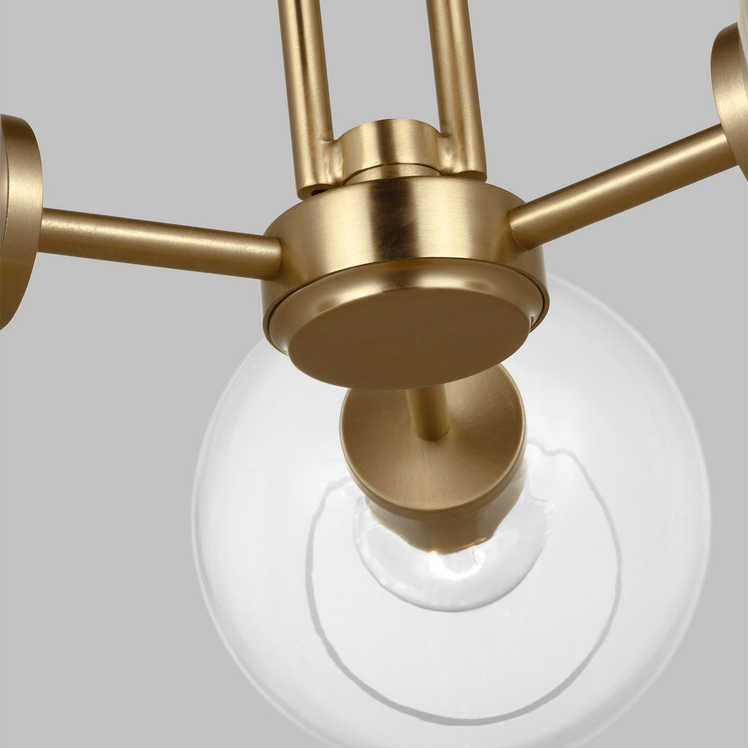 Visual Comfort Studio Canada - 7755703-848 - Three Light Semi-Flush Mount - Codyn - Satin Brass