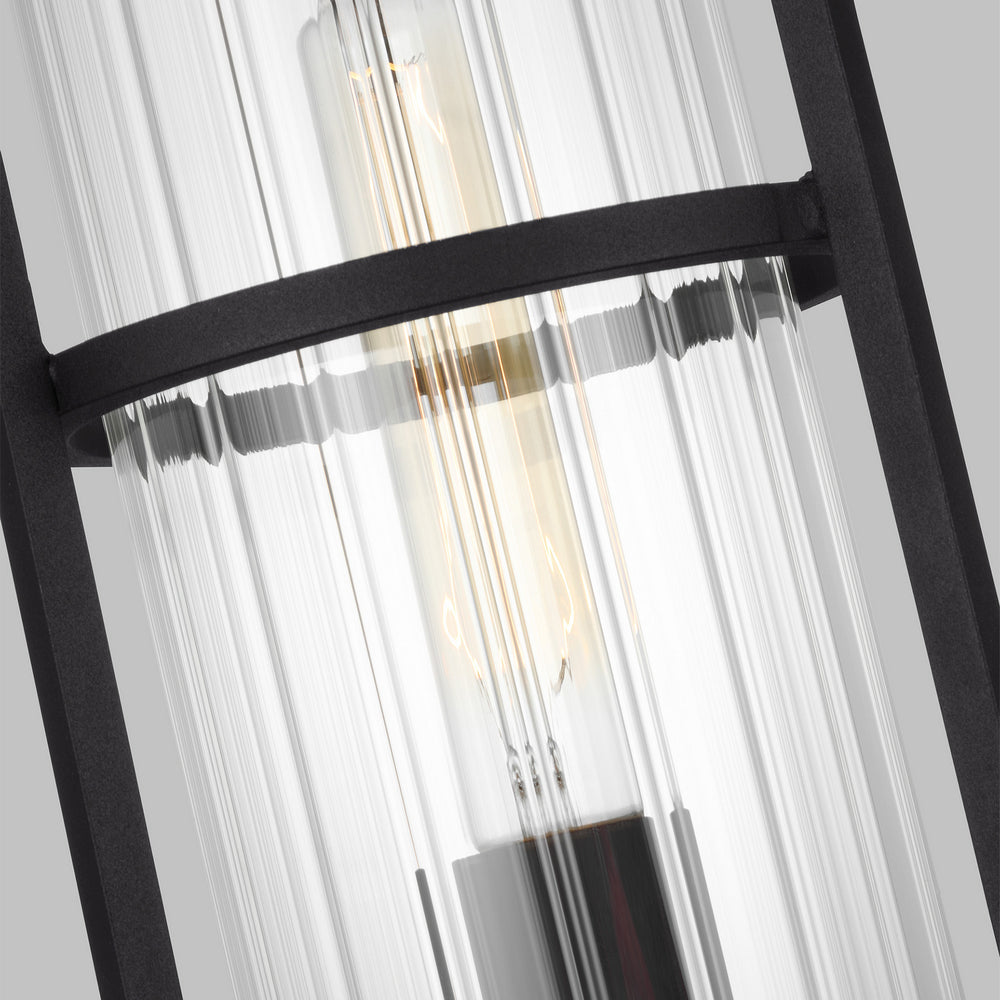 Visual Comfort Studio Canada - 8226701-12 - One Light Outdoor Post Lantern - Alcona - Black