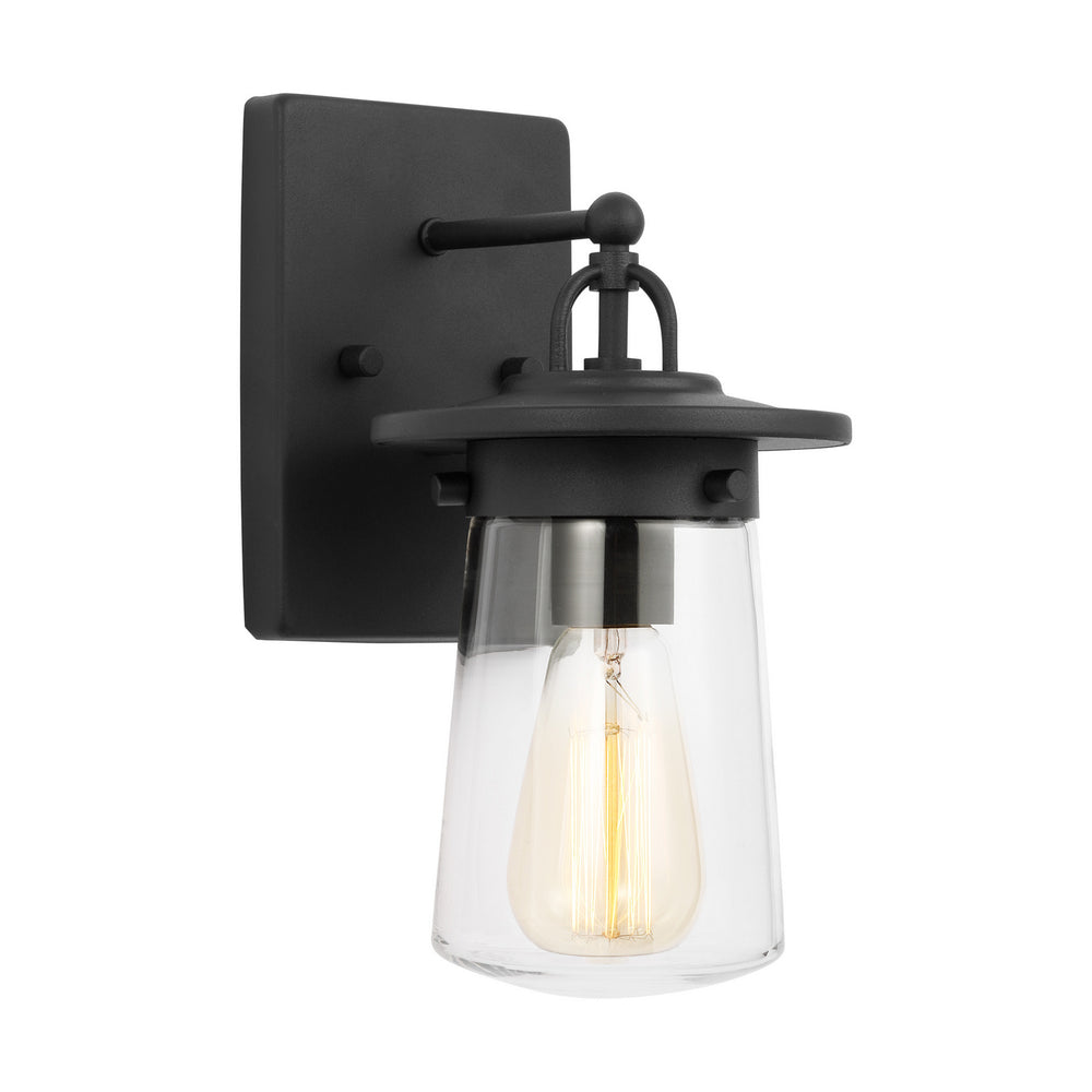 Generation Lighting Canada - 8508901-12 - One Light Outdoor Wall Lantern - Tybee - Black