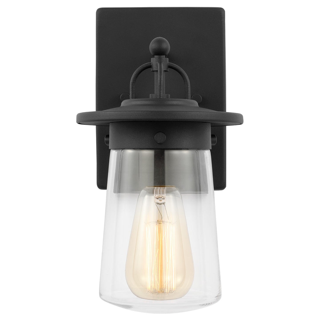 Generation Lighting Canada - 8508901-12 - One Light Outdoor Wall Lantern - Tybee - Black