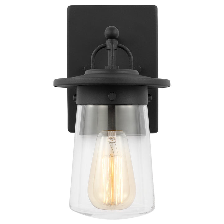 Generation Lighting Canada - 8508901-12 - One Light Outdoor Wall Lantern - Tybee - Black