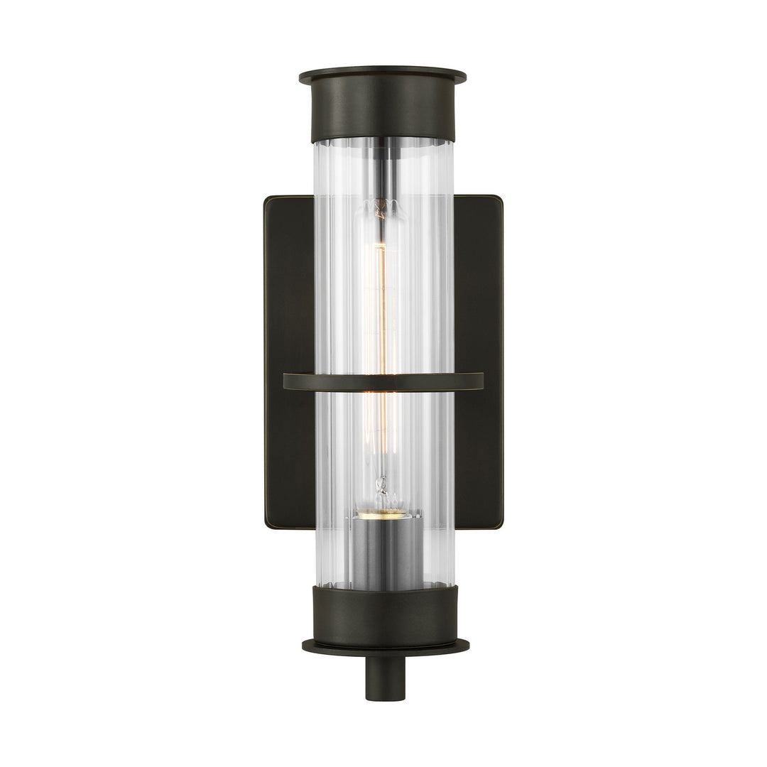 Alcona One Light Outdoor Wall Lantern in Antique Bronze - available from The Lighting Shoppe, trusted by Canadian homeowners