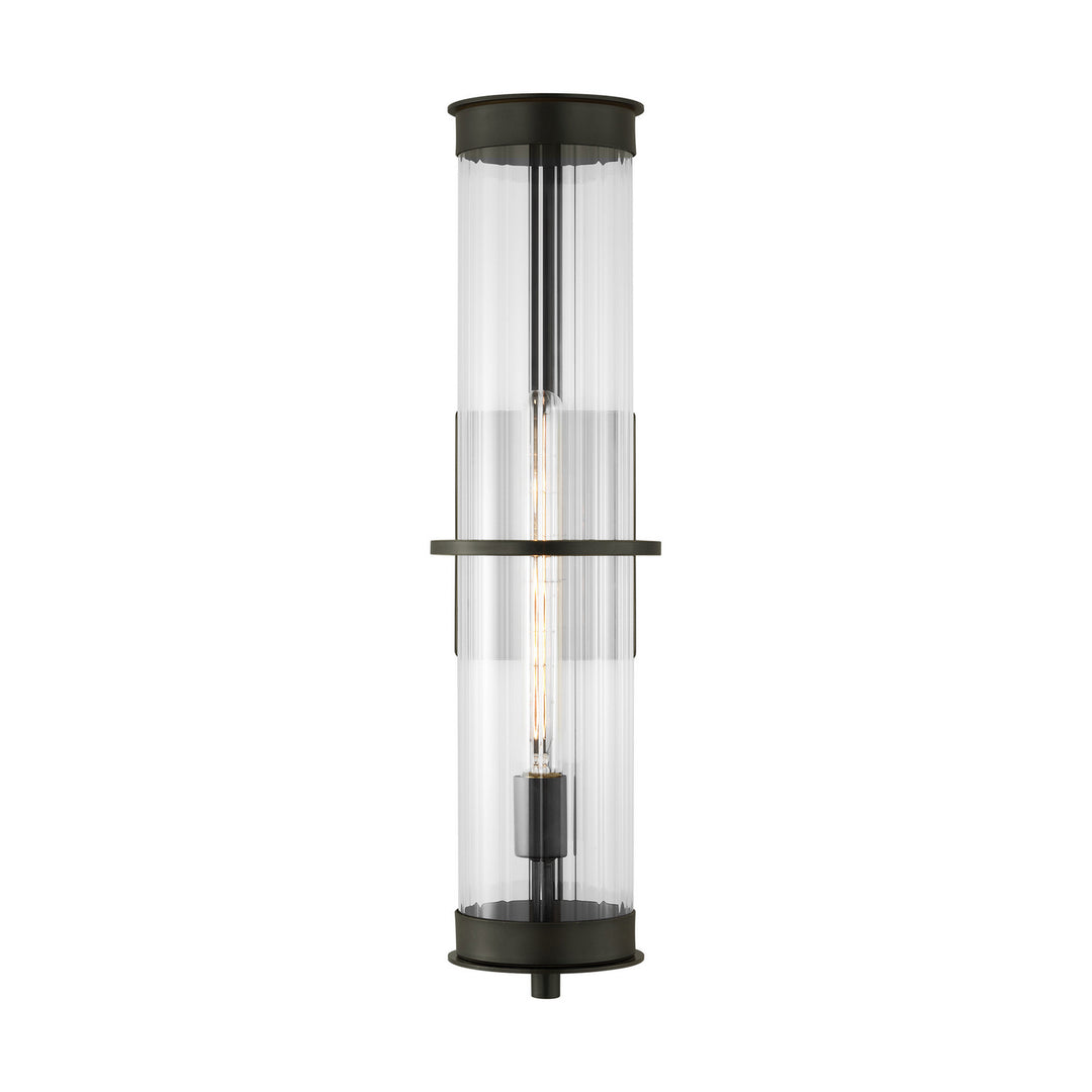 Alcona One Light Outdoor Wall Lantern in Antique Bronze - available from The Lighting Shoppe, trusted by Canadian homeowners