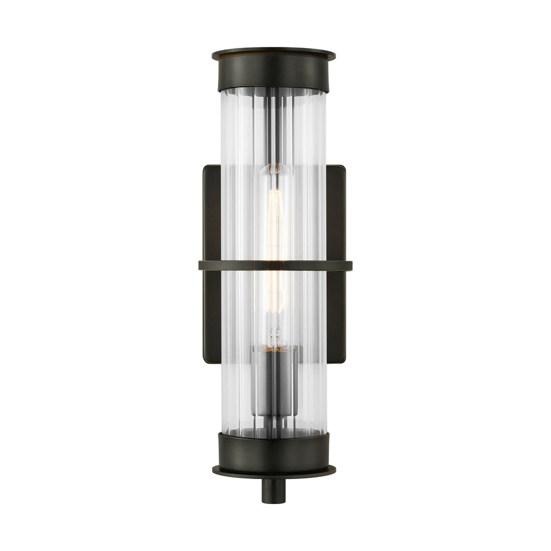 Alcona One Light Outdoor Wall Lantern in Antique Bronze - available from The Lighting Shoppe, trusted by Canadian homeowners