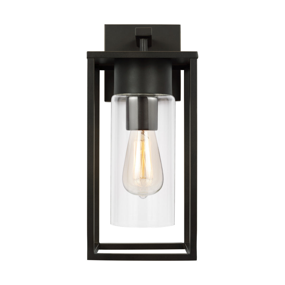 Vado One Light Outdoor Wall Lantern in Antique Bronze - available from The Lighting Shoppe, trusted by Canadian homeowners